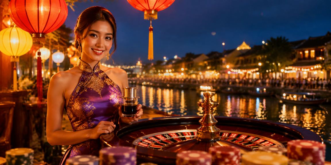 Người dùng tại Hội An uống cà phê và xem kèo trực tuyến trên bet789